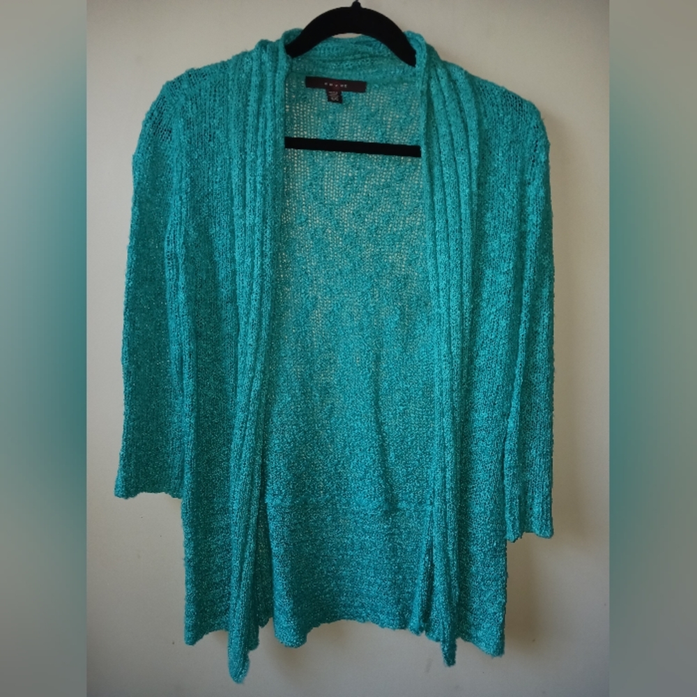 Fever Open Front Knit Sweater